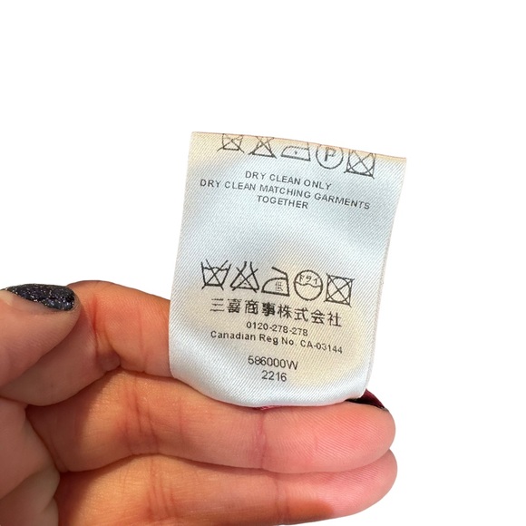 Jaeger Pea Coat Womens Wool Soft Stretch Pockets Collared Button Up Red 10 - Picture 7 of 11